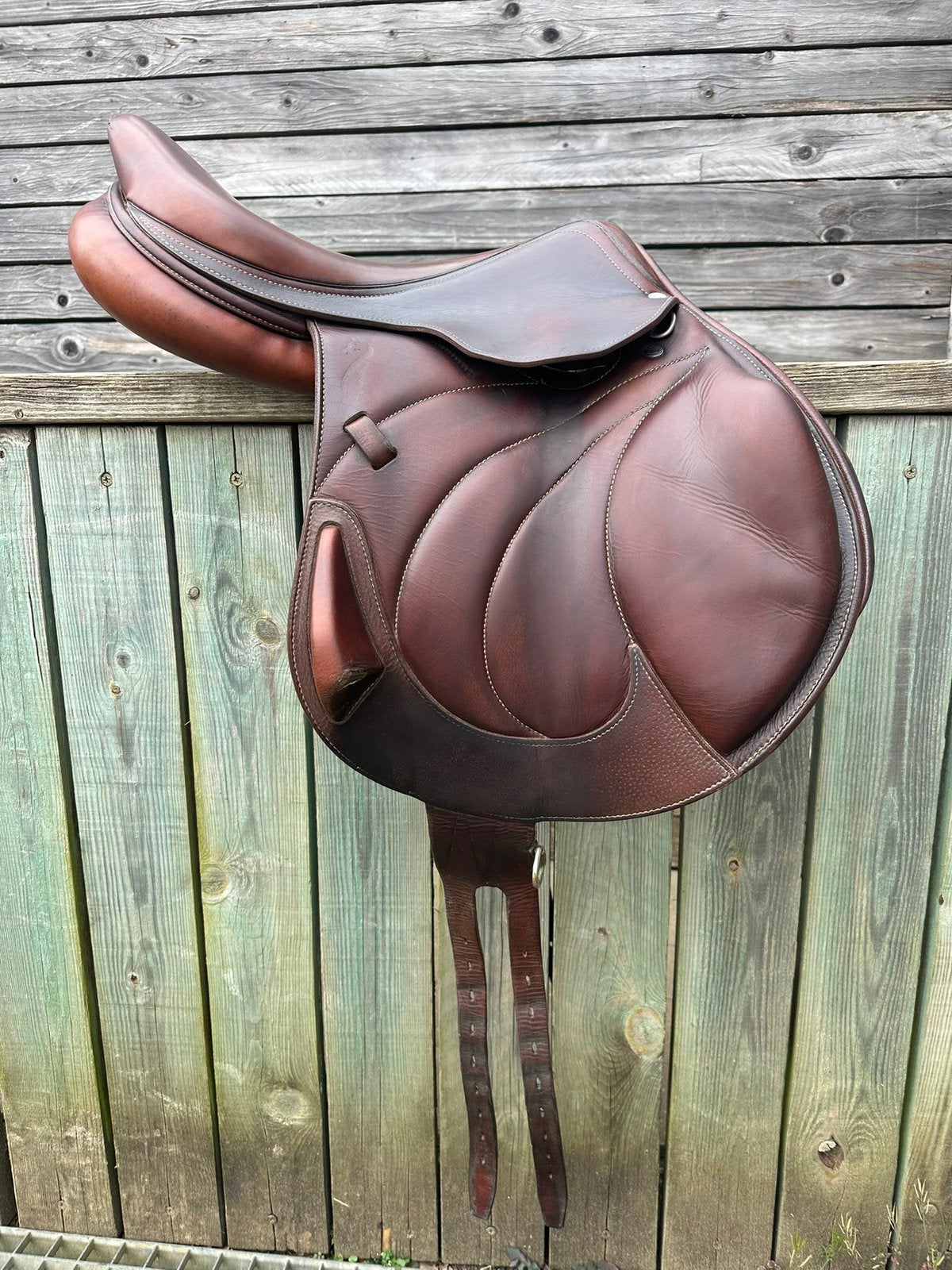 Antarès sellier monoflap spring zadel, Obstacle, Enlèvement, Utilisé, Housse de selle incluse