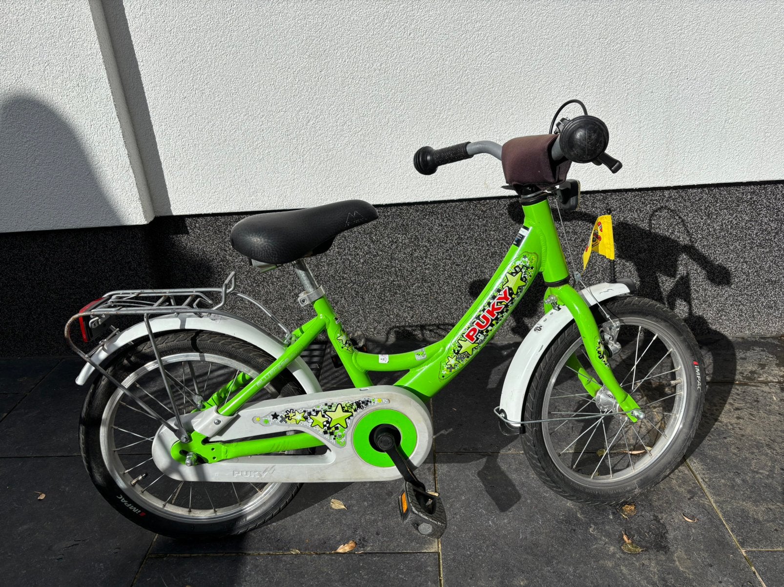 Puky 16 inch kinderfiets groen, Vélos & Vélomoteurs, Enlèvement, Utilisé, Frein à rétropédalage, 16 à 20 pouces