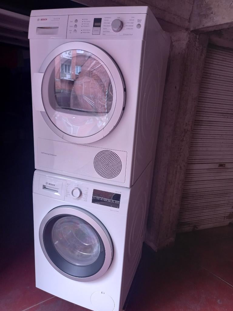 Machine à laver BOSCH 9kg A +++. Sèche linge bosch serie 6, Enlèvement, Comme neuf