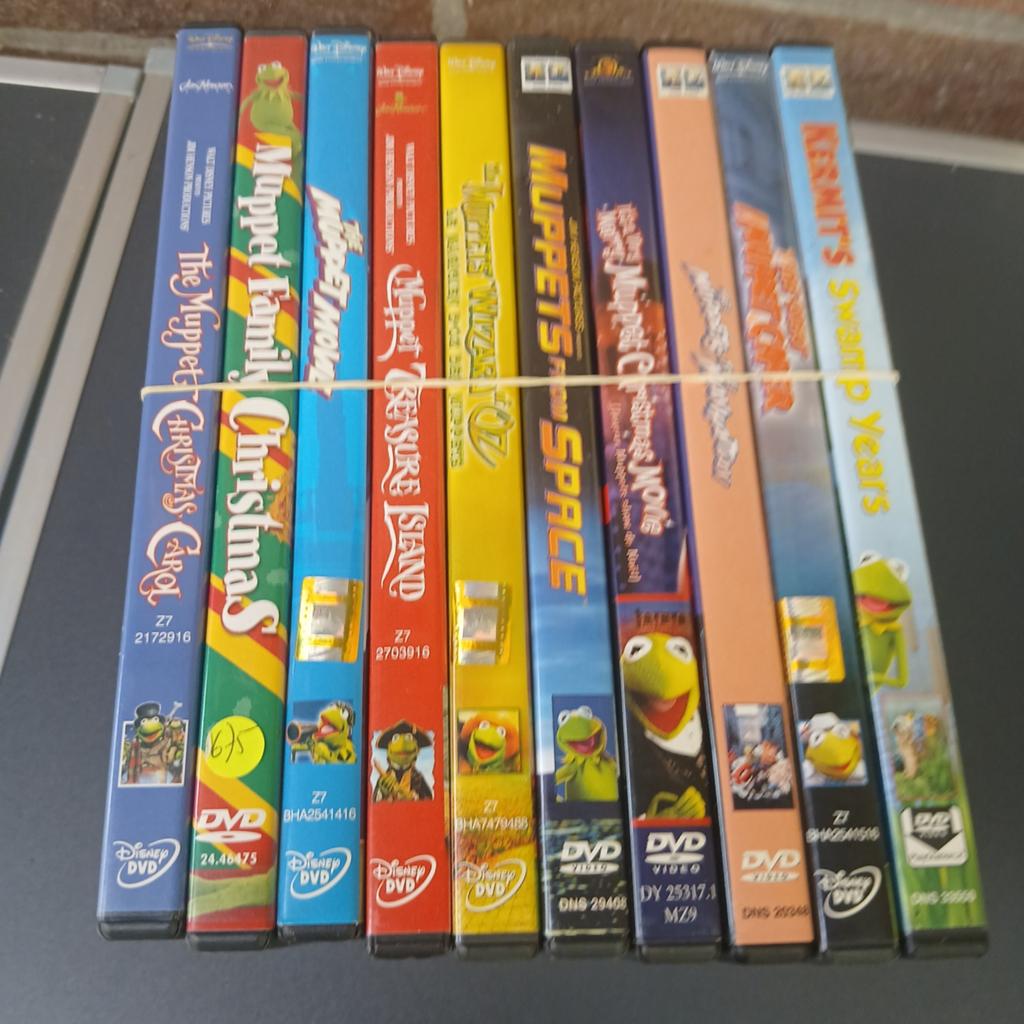Dvds de Muppets, Ophalen