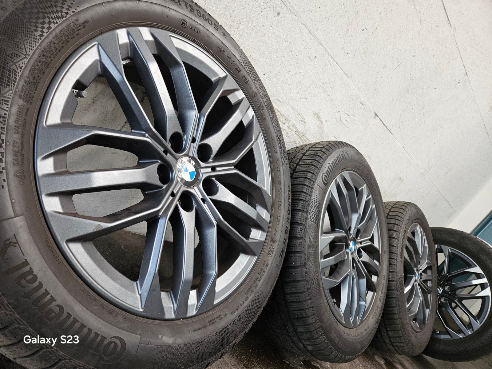 18 inch originele BMW X1 U11 X2 U12velgen winterbanden 7mm, Ophalen of Verzenden
