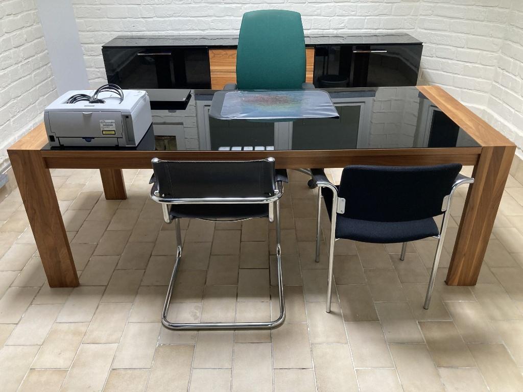Luxe design bureel Hulsta kwaliteit archiefkasten goedestaat, Enlèvement, Bureau