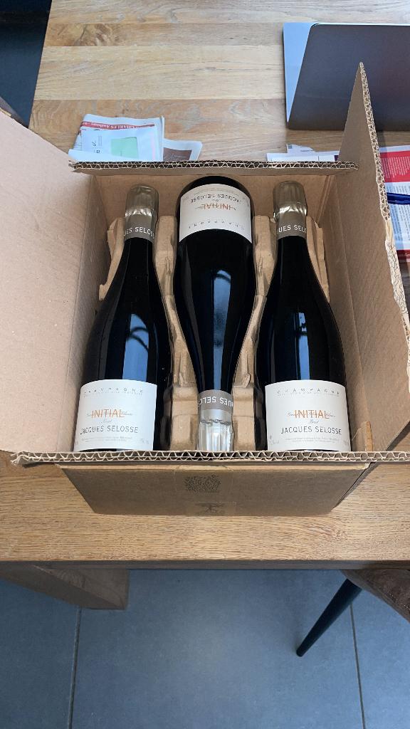 1X champagne jacques selosse initial  le top, Collections, Vins, Enlèvement ou Envoi, Champagne