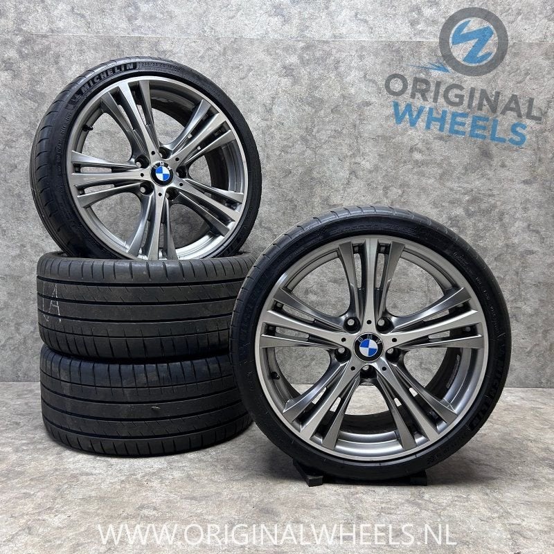 19 inch originele velgen + zomerbanden BMW 3 serie E90, Pneus et Jantes, Véhicule de tourisme, Pneus été, -