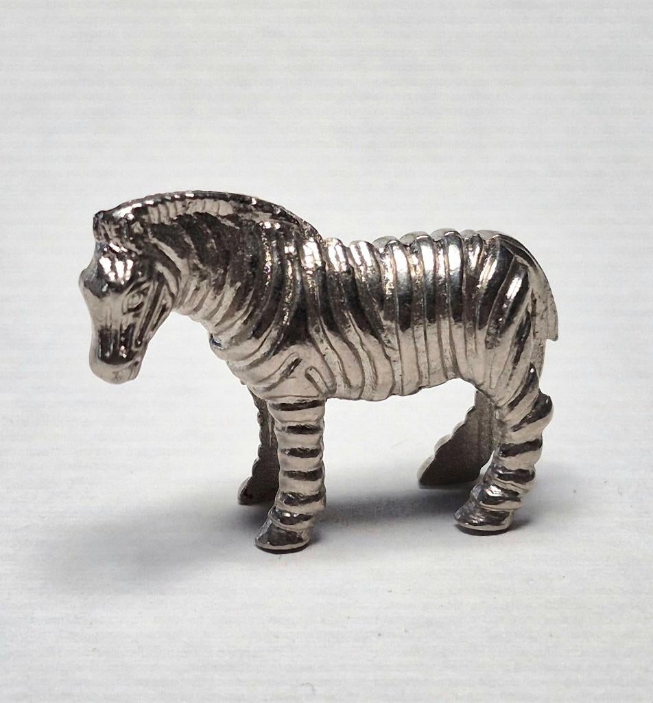 Metal Wildtiere Zebra Chrom 1985, Enlèvement ou Envoi