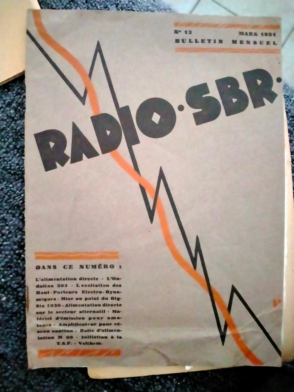 Boekje SBR , 1ste blad gescheurd, Antiek en Kunst, Antiek | Tv's en Audio, Ophalen of Verzenden