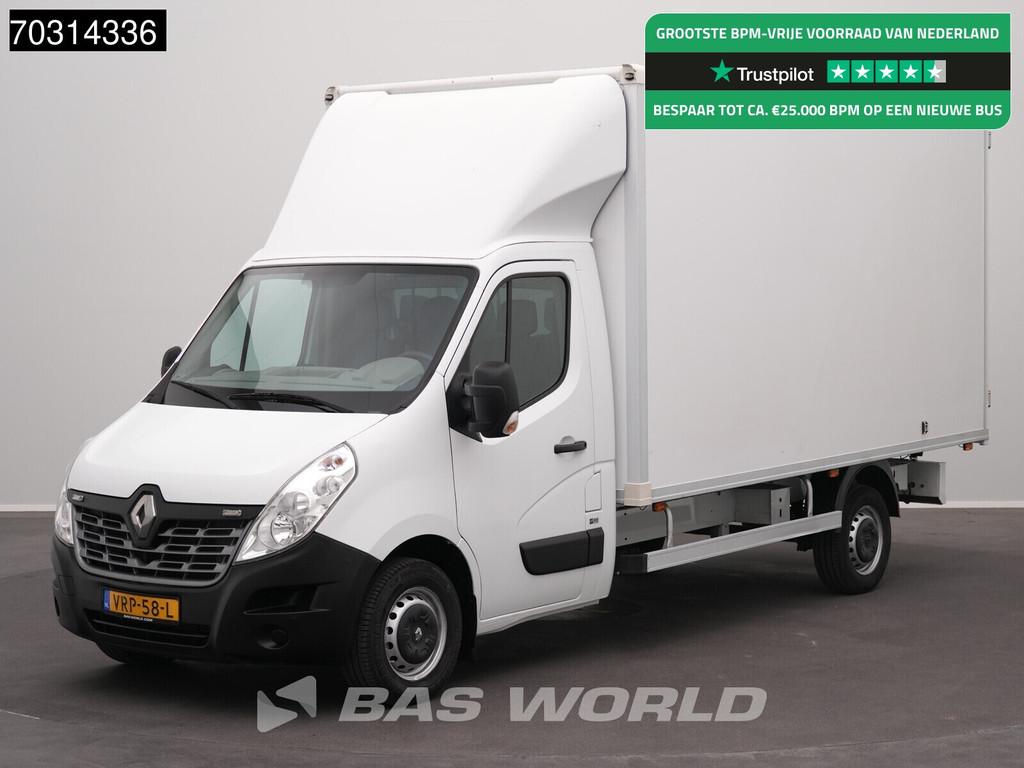 Renault Master 130PK Bakwagen Achterdeuren Citybox Airco APK, Stof, Gebruikt, Euro 6, 4 cilinders
