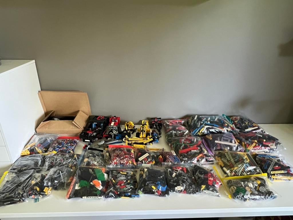 Énorme Lego Technic Lot - 10kg de Lego, Enlèvement ou Envoi, Lego, Utilisé, Technic
