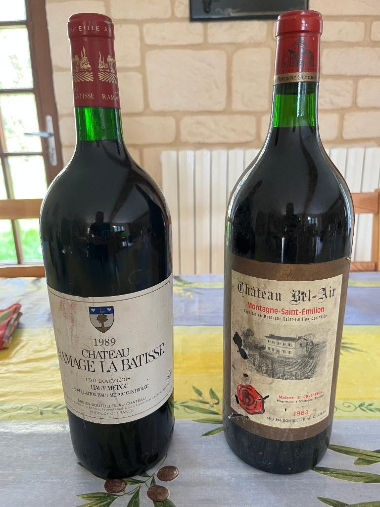 Magnum Bordeaux Rouge, Collections, Enlèvement ou Envoi, Pleine, Comme neuf, Vin rouge