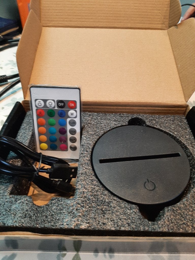 Pièces pour lampe 3D, Enlèvement, Neuf