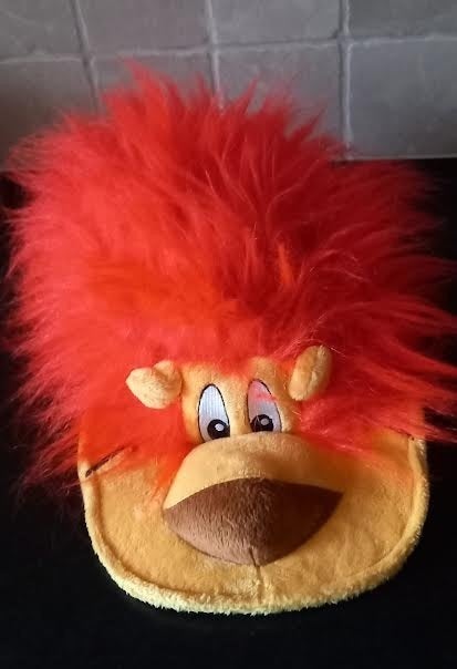 verkleed oranje leeuwenpet, Ophalen of Verzenden, Zo goed als nieuw