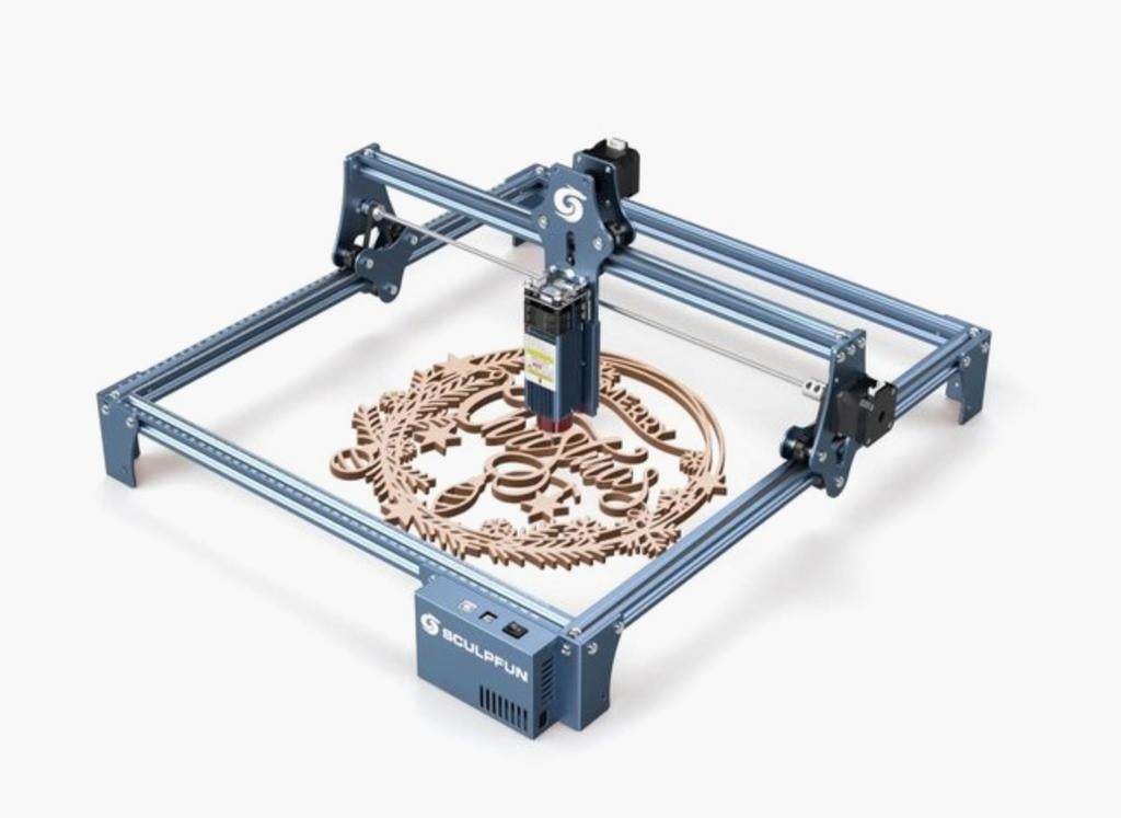 Sculpfun S9  graveermachine, Ophalen