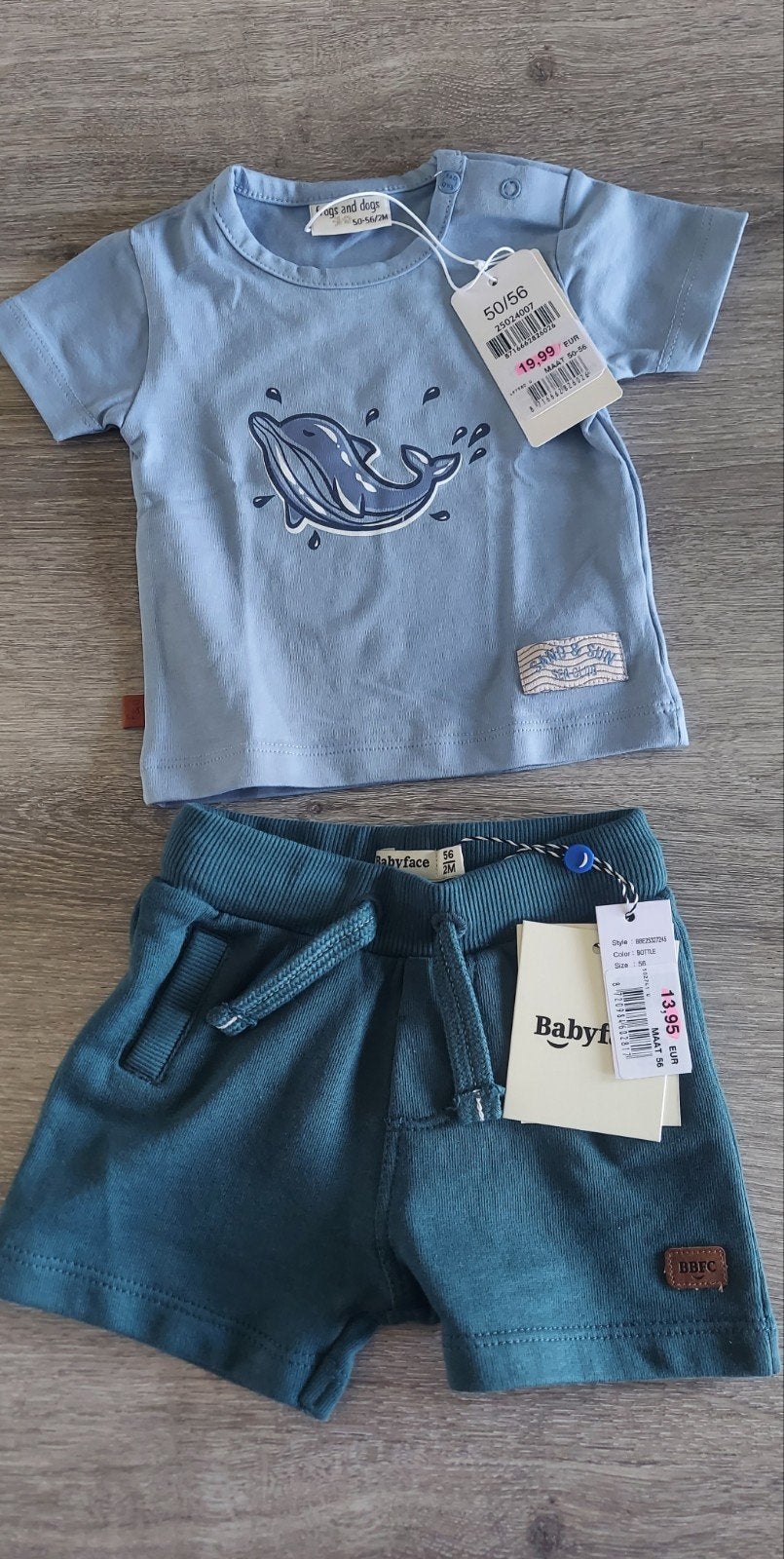 kledij met prijskaartje nog aan maat 56, Enfants & Bébés, Vêtements de bébé | Taille 56, Enlèvement