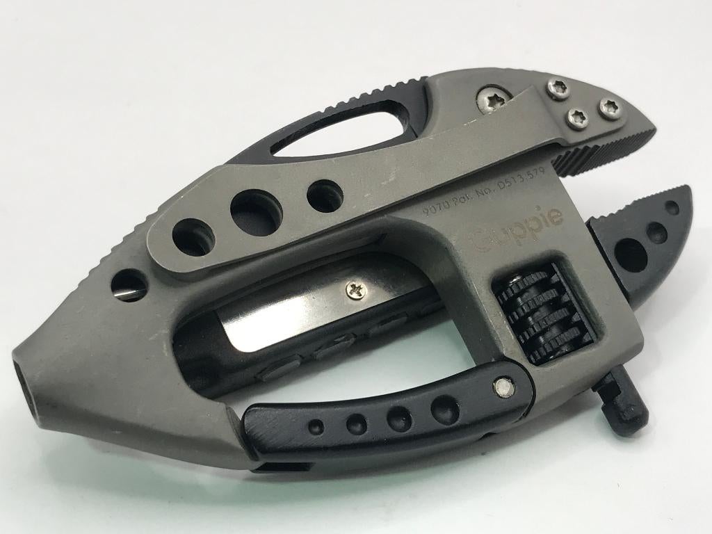 CRKT GUPPIE MINI multitool Karabijnhaak EDC Bit set zakmes, Ophalen of Verzenden, Zo goed als nieuw