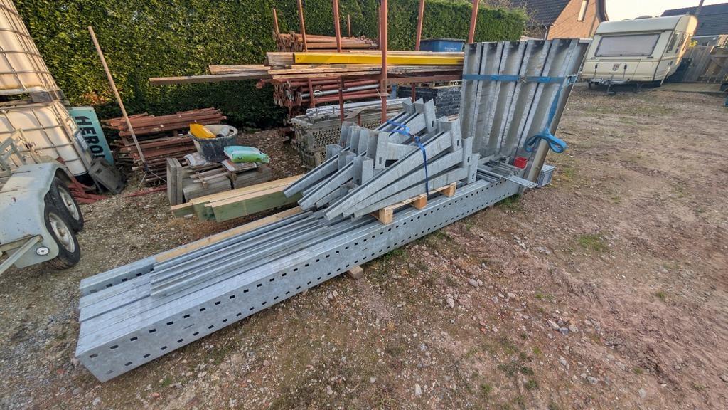 Draagarmstelling te koop, Doe-het-zelf en Bouw, Steigers, Ophalen
