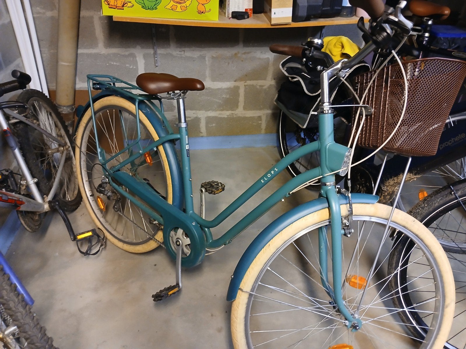 Decathlon fiets Elops, Ophalen