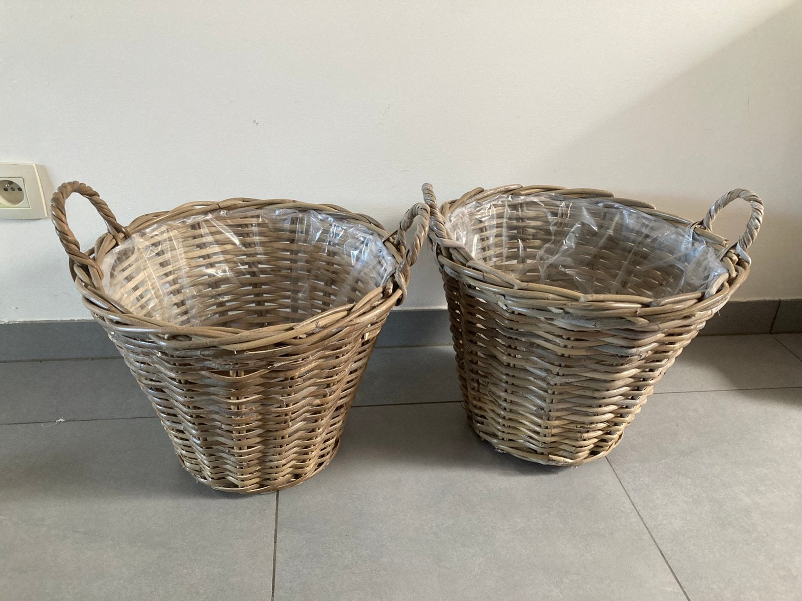 Aardappelmand/plantenmand, Enlèvement, Comme neuf, Rond, 30 à 60 cm