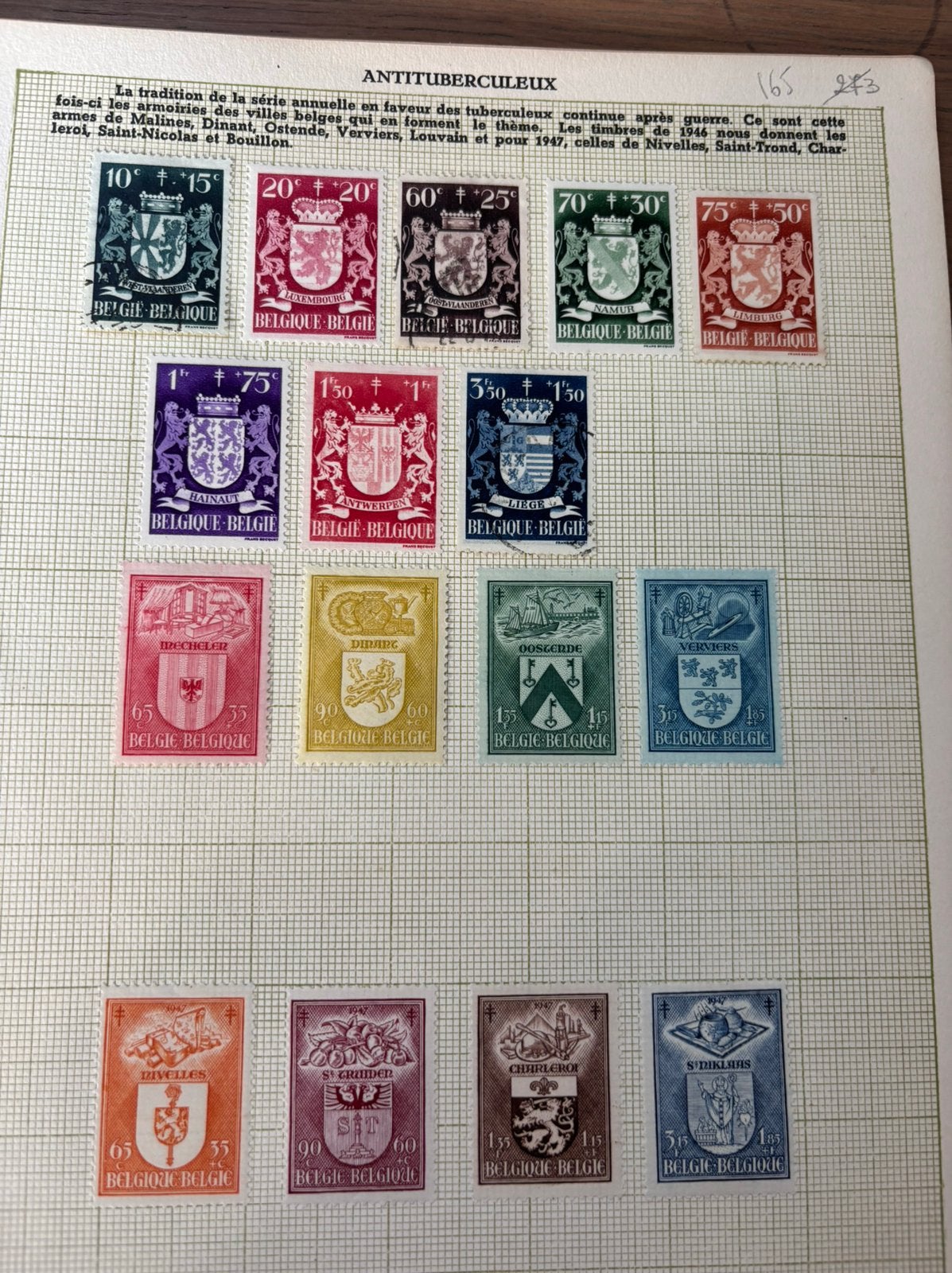 Oude Belgische postzegels, Enlèvement ou Envoi