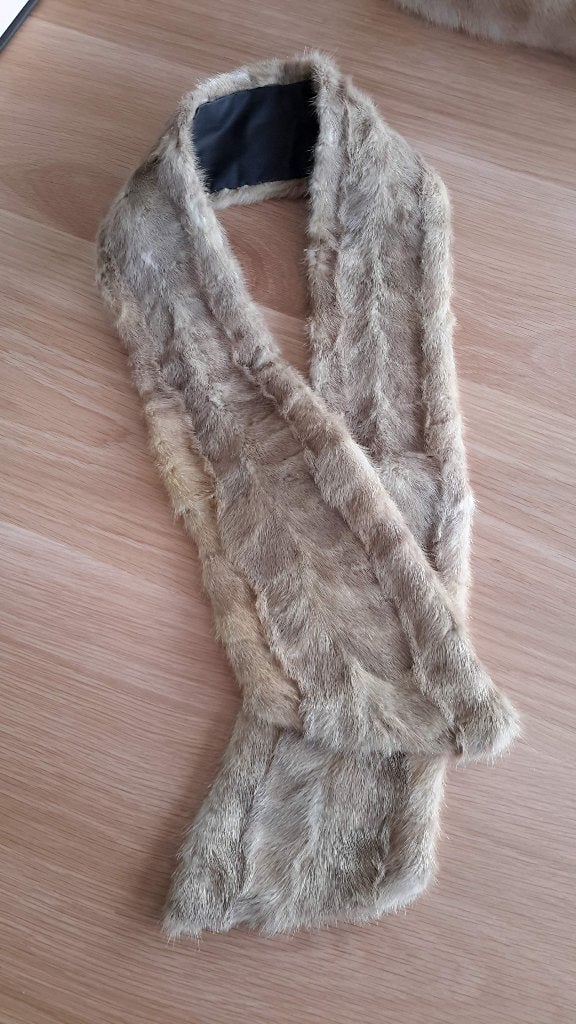 Nertssjaal (beige), Kleding | Dames, Ophalen, Zo goed als nieuw, Sjaal