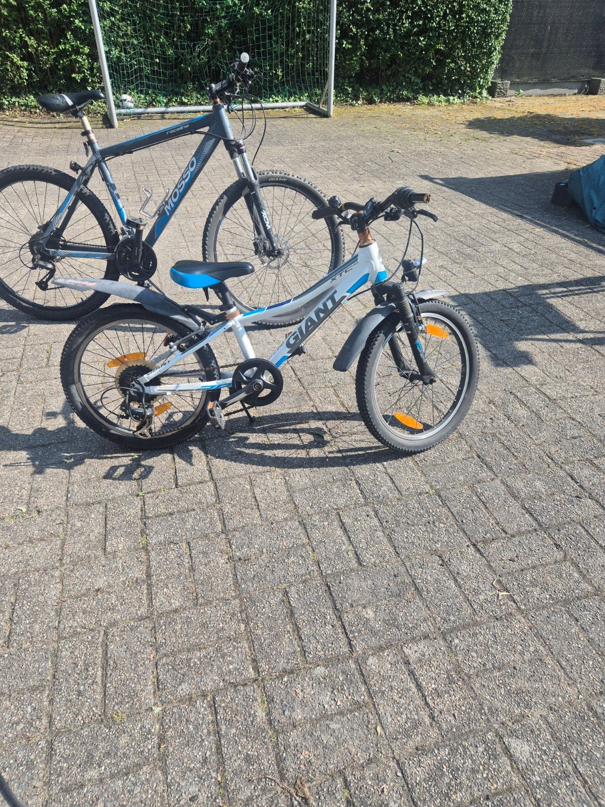 Mountainbike Giant, Ophalen