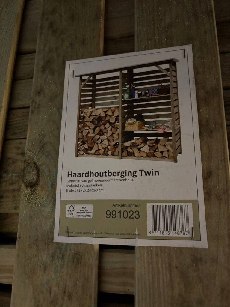 Abri à bois, Neuf, Moins de 200 cm, Enlèvement, Autres types