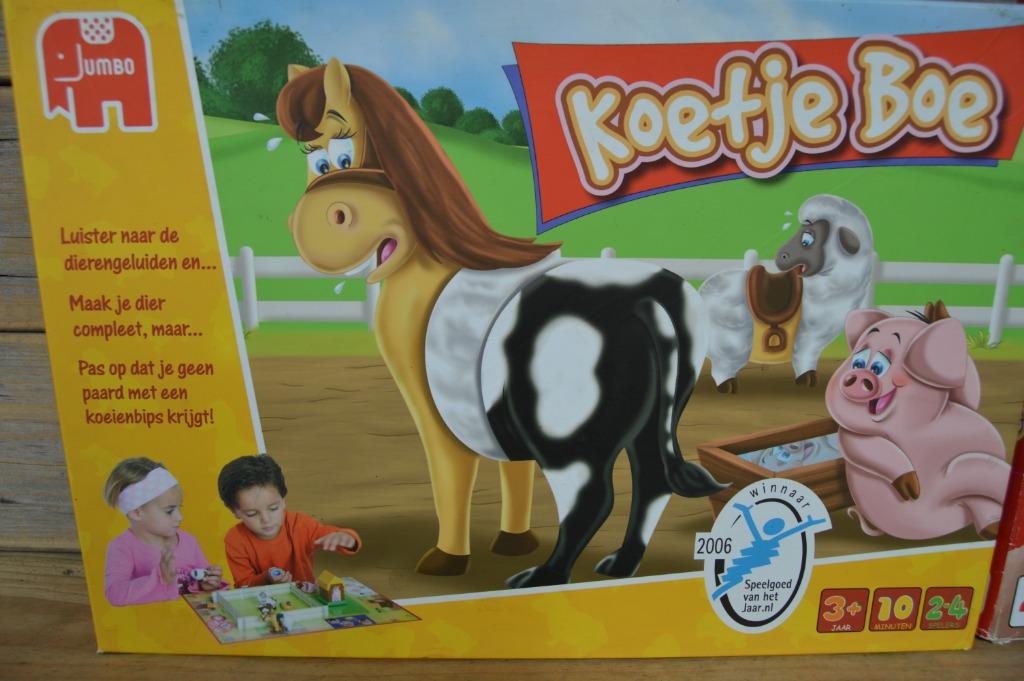 gezelschapsspelletjes, koetje boe, Enlèvement ou Envoi, Utilisé, Jumbo