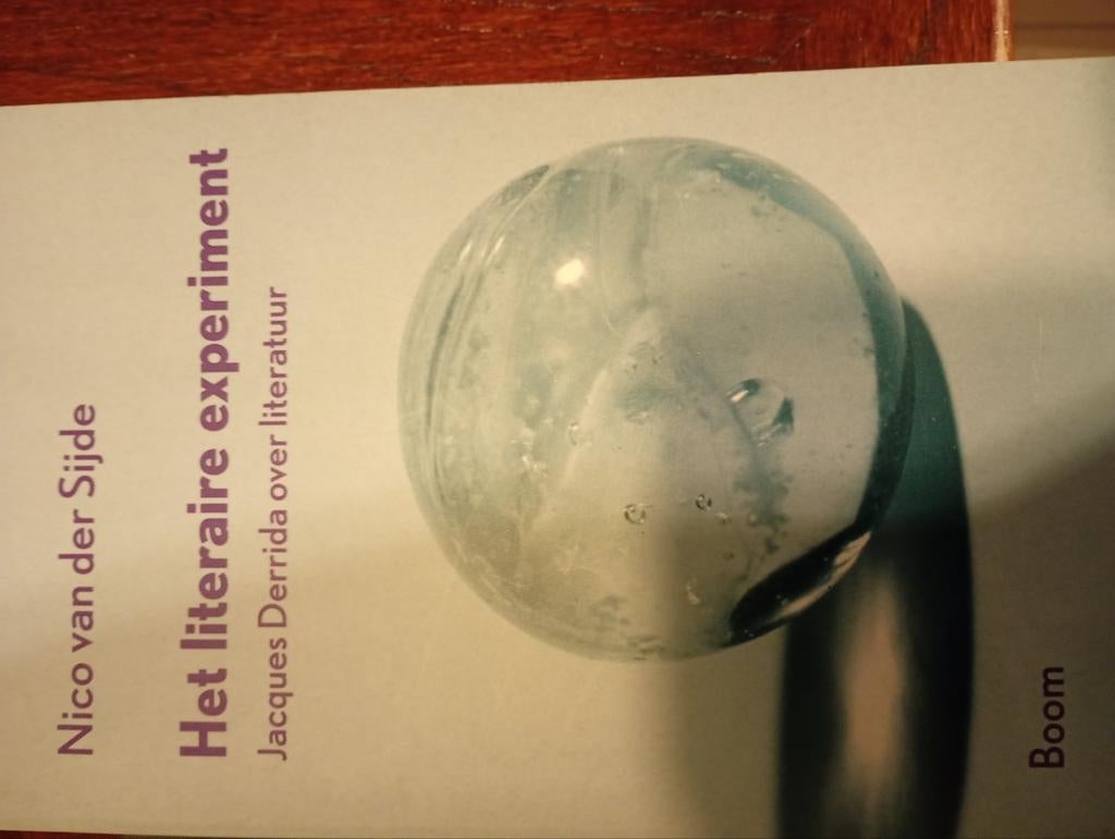 Van de Sijde. Het literaire experiment. Jaques Derrida over, Ophalen
