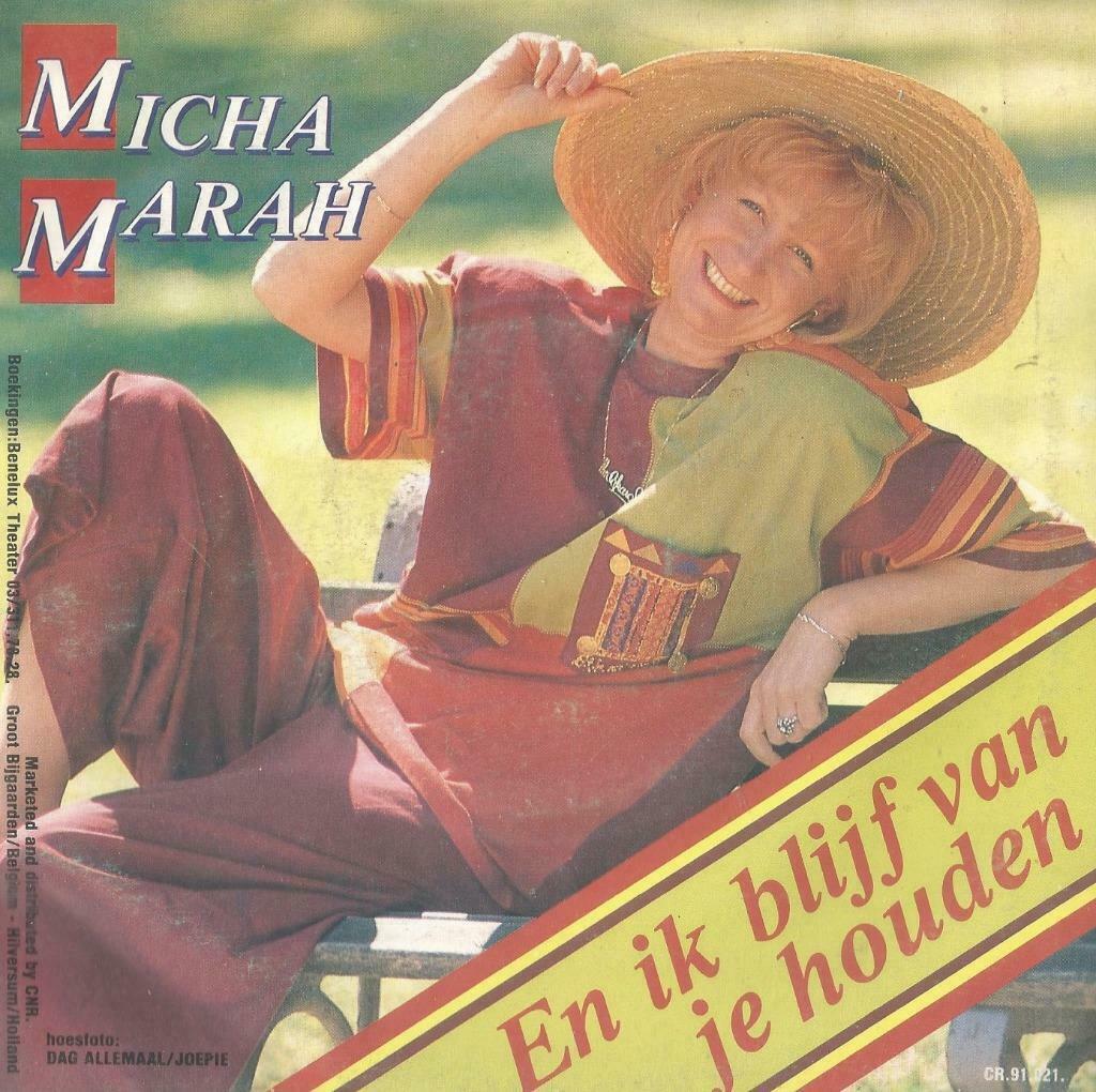 Micha Marah – En ik blijf van je houden - Single, En néerlandais, Enlèvement ou Envoi, Single, Utilisé