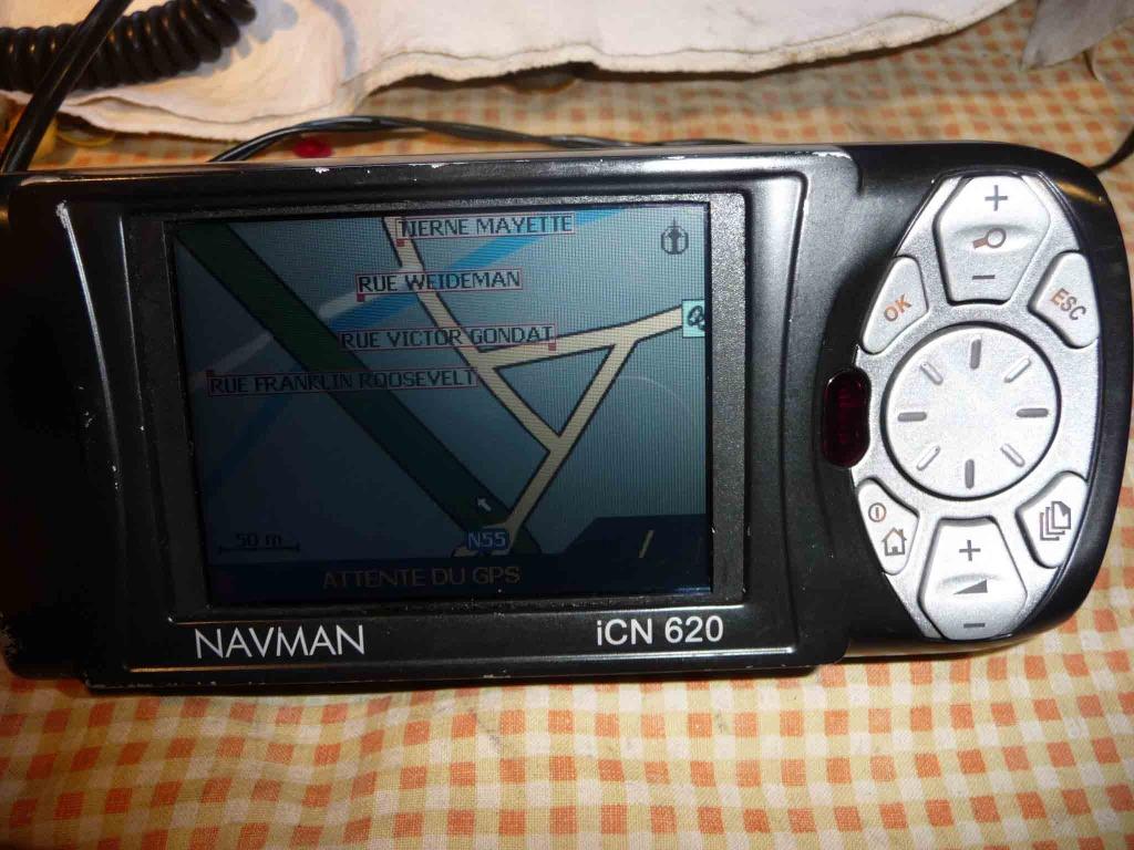 GPS NAVMAN iCN - 620, Ophalen of Verzenden, Gebruikt