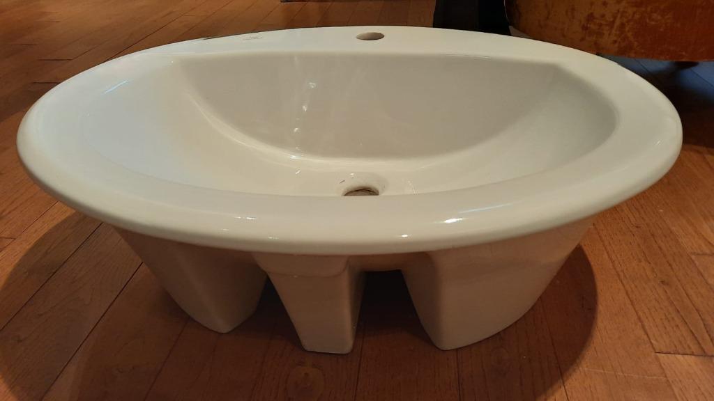 lavabo Ideal Standard, Ophalen, Gebruikt, 50 tot 100 cm, Minder dan 25 cm