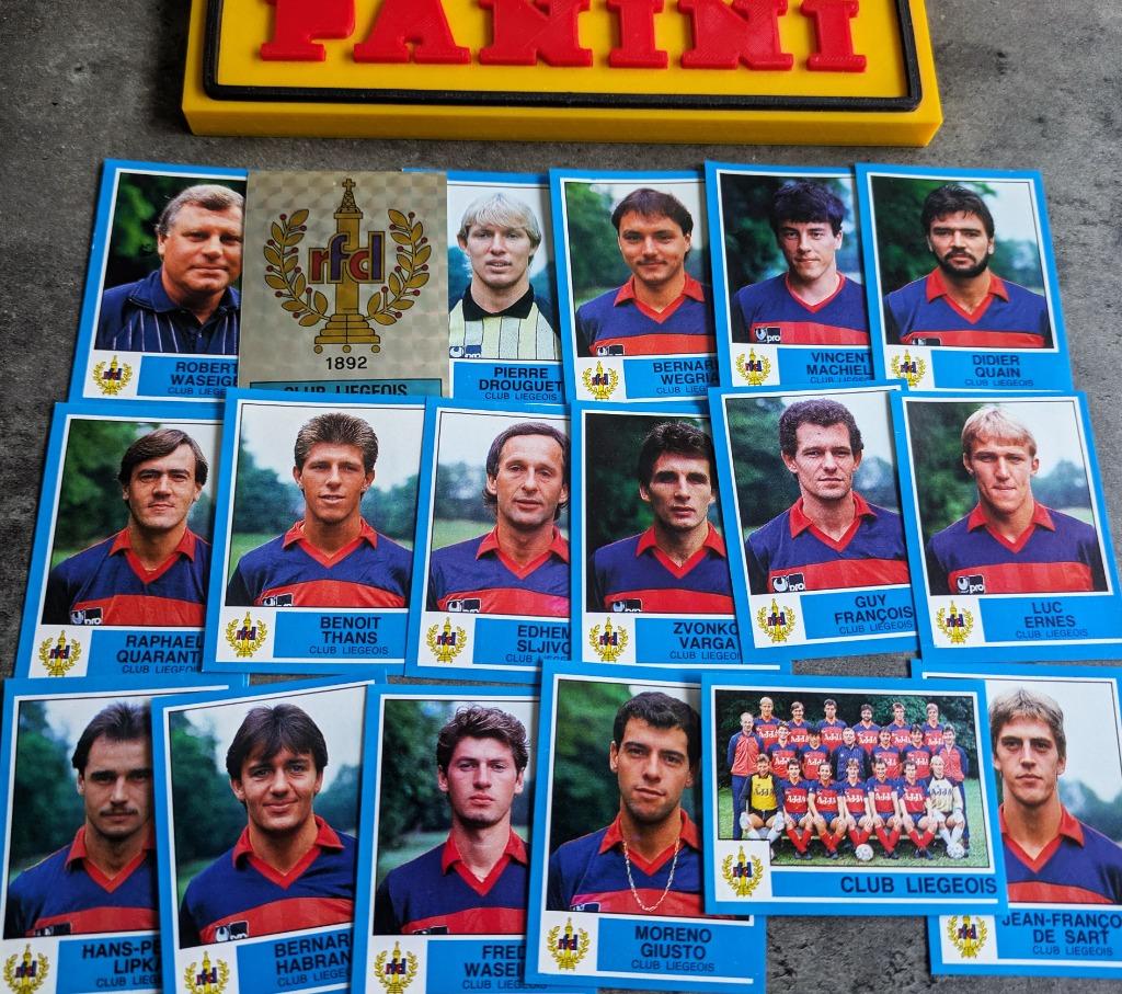 AUTOCOLLANTS PANINI FOOTBALL 87 FC LIEGE 18 1987, Envoi, Neuf