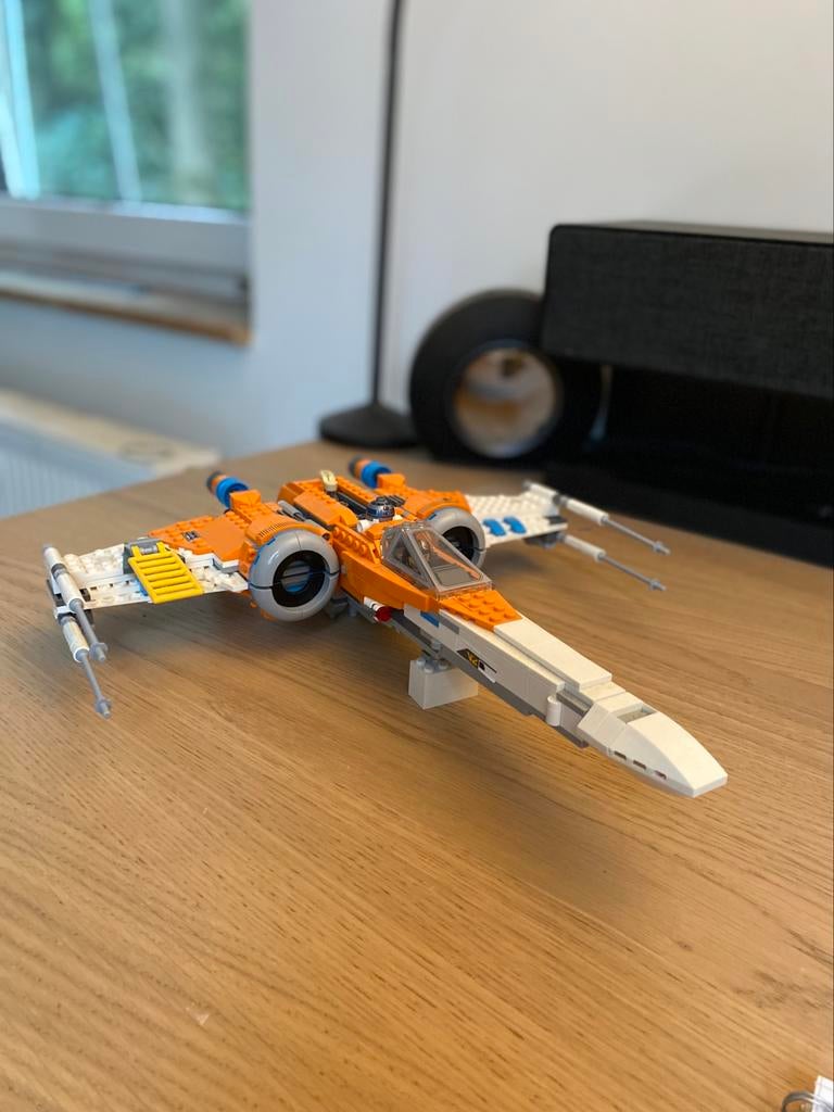 Poe Damerons X-wing Fighter 75273, Ophalen, Zo goed als nieuw, Complete set, Lego