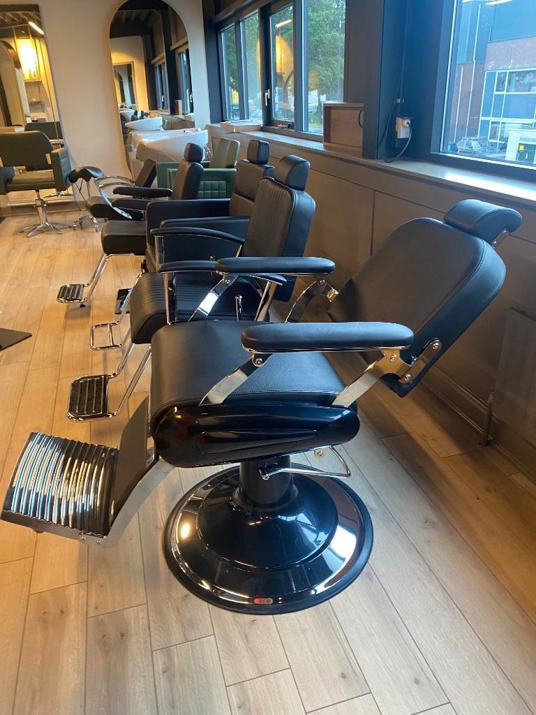 Barbierstoel Old Luxe kappers knipstoel kapsalon groothandel, Enlèvement ou Envoi, Neuf, Intérieur