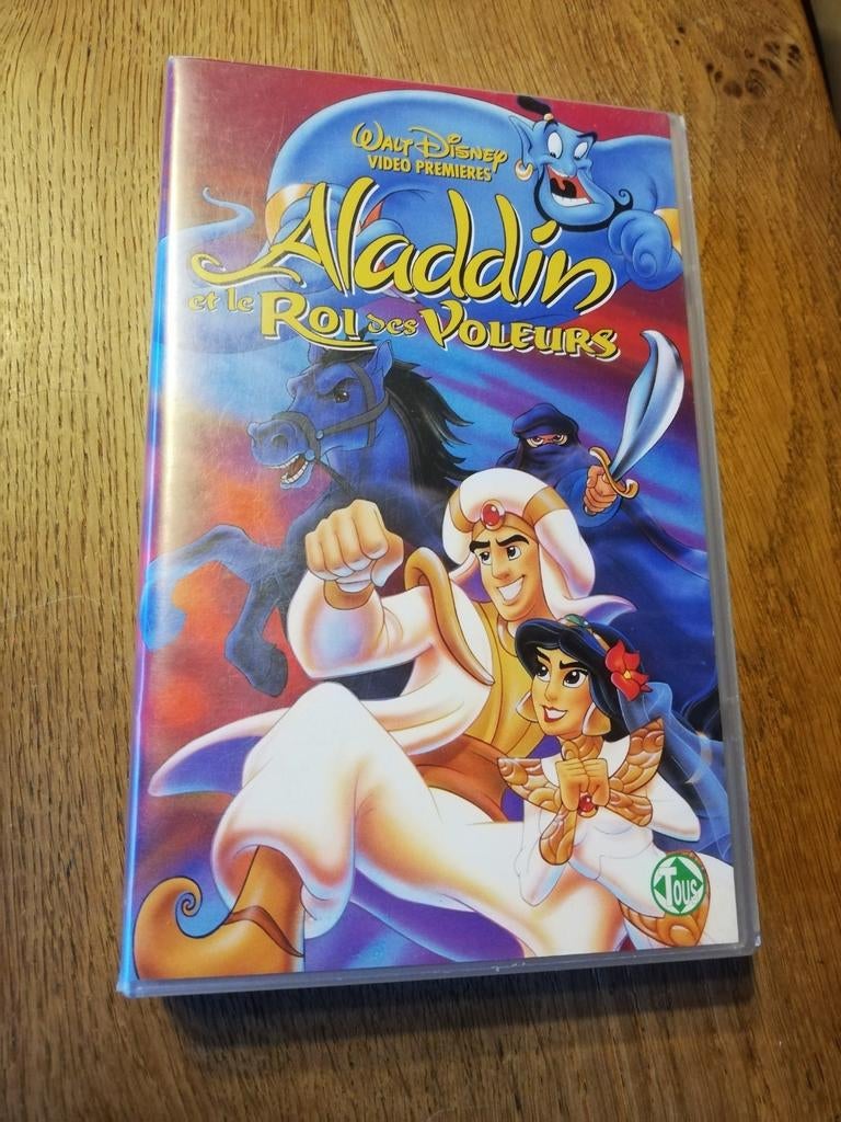 3VHS de " Aladdin", Gebruikt, Tekenfilm, Alle leeftijden, Ophalen of Verzenden