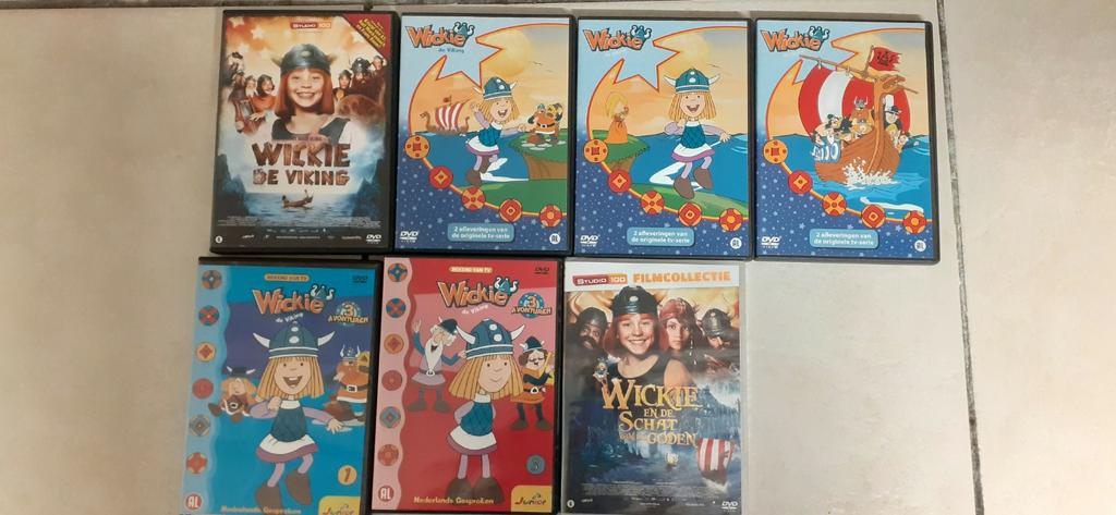 Wickie de viking dvd's aan 1 euro per dvd, Cd's en Dvd's, Ophalen of Verzenden