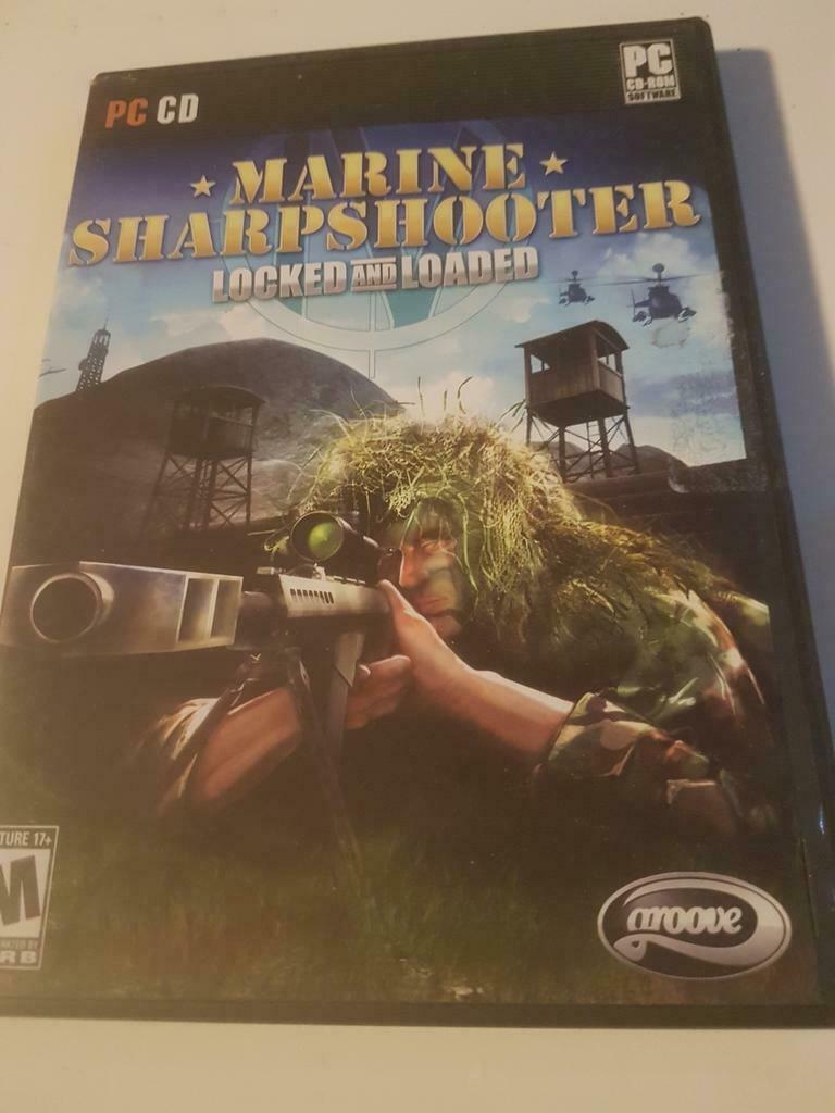 PC CD-Rom Marine Sharpshooter Locked And Loaded, Ophalen of Verzenden, Gebruikt