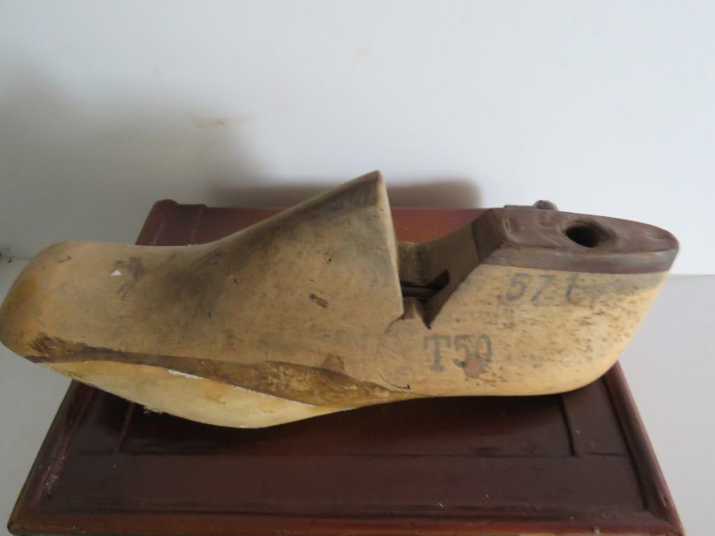 Antiek paar schoenleesten Maat 40, Antiek en Kunst, Ophalen of Verzenden