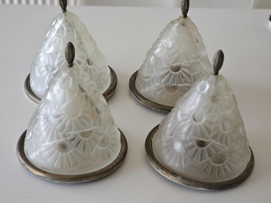 degue plafonnier plafondlamp art deco, Antiek en Kunst, Ophalen of Verzenden