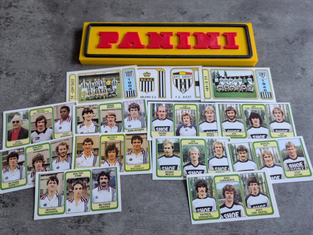 AUTOCOLLANTS PANINI FOOTBALL 83 CHARLEROI/DIEST 13 1983, Envoi, Neuf