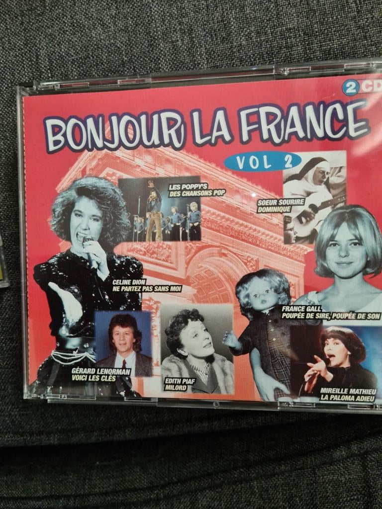 Bonjour La France /deel 2 dubbel-cd,, Cd's en Dvd's, Ophalen, Zo goed als nieuw, Boxset