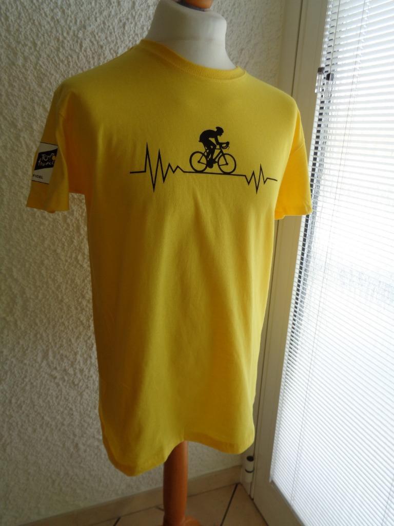 T-shirt jaune Tour de France Taille XL, Enlèvement ou Envoi, Neuf, Jaune