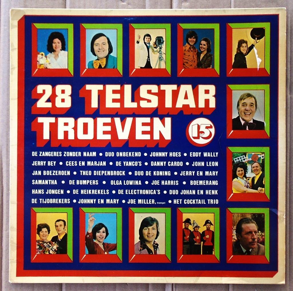 28 Telstar troeven nr. 15 - 33 toeren - 1976 - 28 stuks, Enlèvement ou Envoi, Utilisé