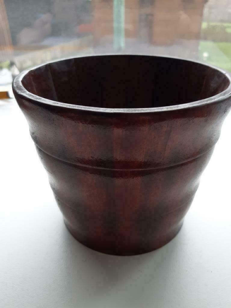 houten bloempot, Ophalen of Verzenden, Overige typen