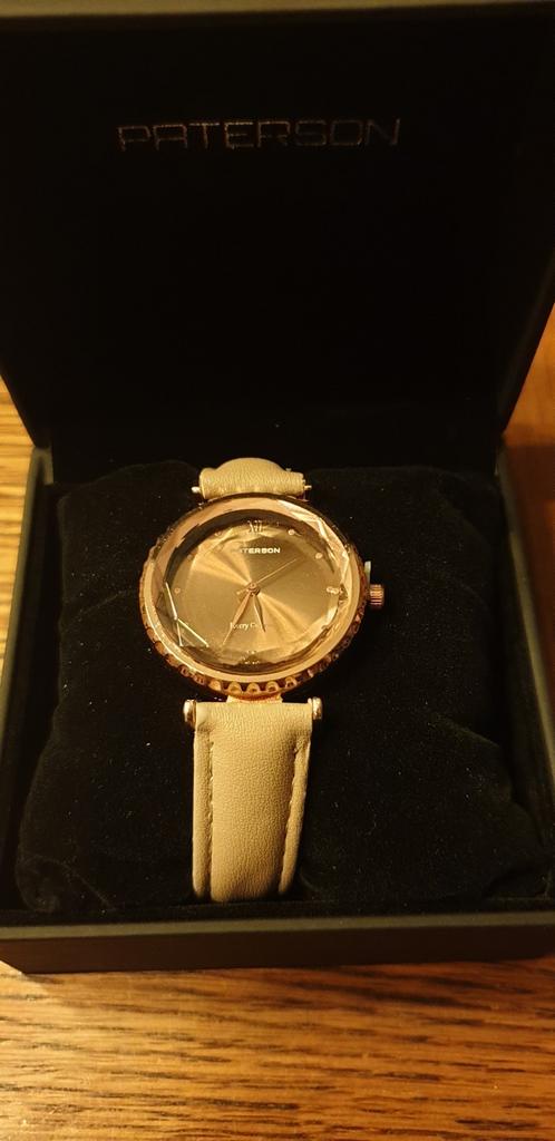 New > Paterson Kerry Collection Watch, Overige merken, Leer, Staal, Polshorloge