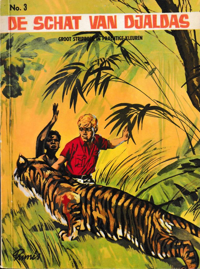 Strip : Jungle reeks nr. 3 - De schat van Djaldas., Envoi