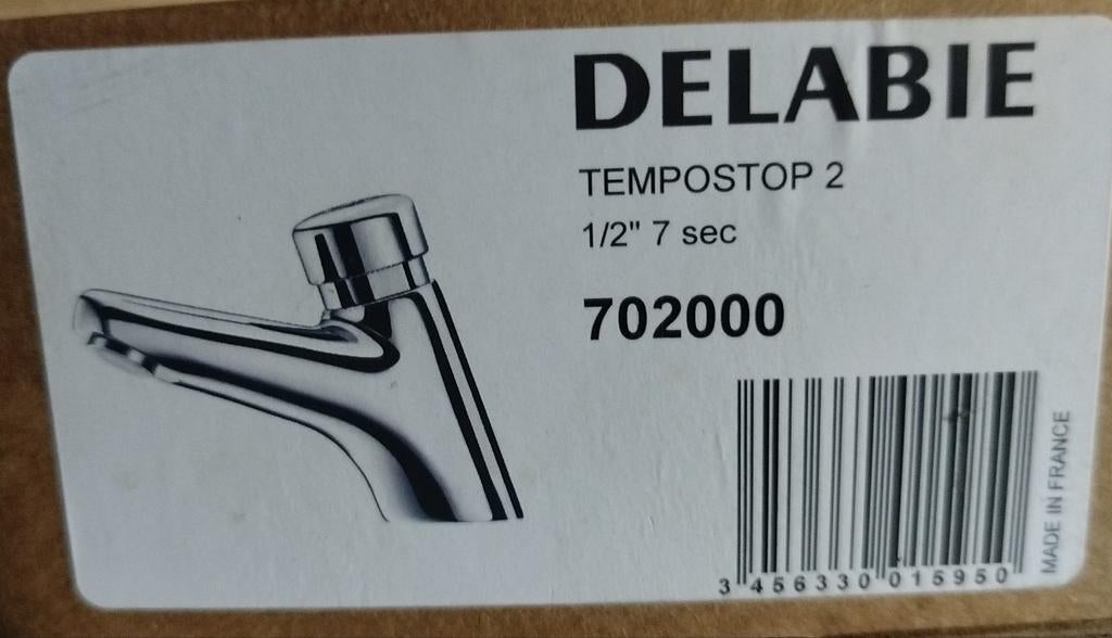 Robinet DELABIE Tempostop 2, Ophalen of Verzenden, Kraan