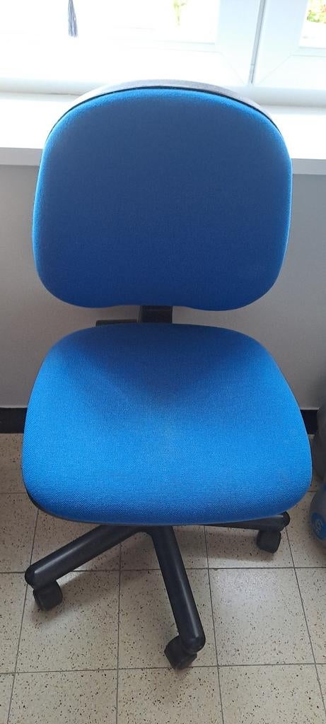 Chaise d'ordinateur bleu / Article déjà vendu ✅️, Enlèvement, Utilisé, Bleu, Chaise de bureau