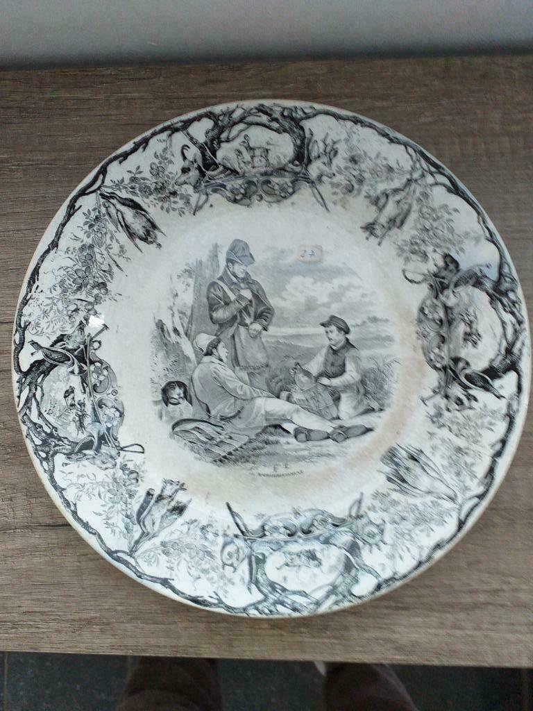 1 assiette ancienne "Boch Frères" Keramis, Enlèvement ou Envoi