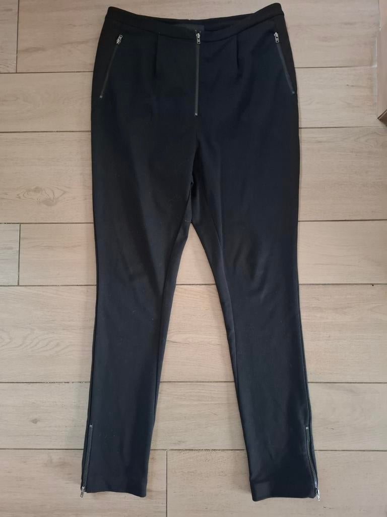 Designers Remix 38 zwarte broek met trekkoord, Kleding | Dames, Broeken en Pantalons, Zo goed als nieuw, Maat 38/40 (M), Zwart