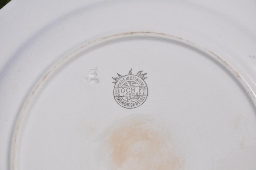 plat rond de service boch copenhague 32 cm (3), Antiquités & Art, Enlèvement ou Envoi